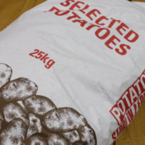 Washed Red Potatoes 25kg