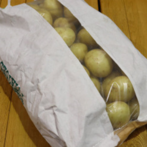Washed White Potatoes 10kg
