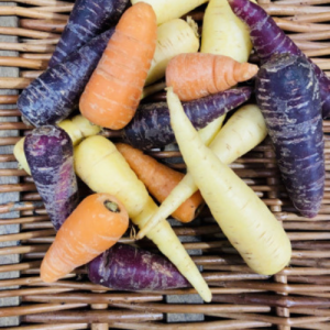 Baby rainbow carrots 500g